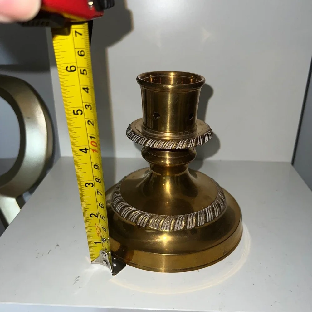 Vintage Mottahedah Solid Brass 6